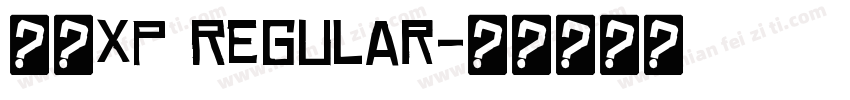 黑体XP Regular字体转换
